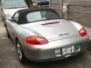 ボクスターがついに来た