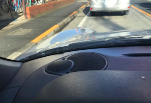 左のラインと合わせる