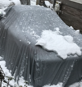 ボディを雪から保護